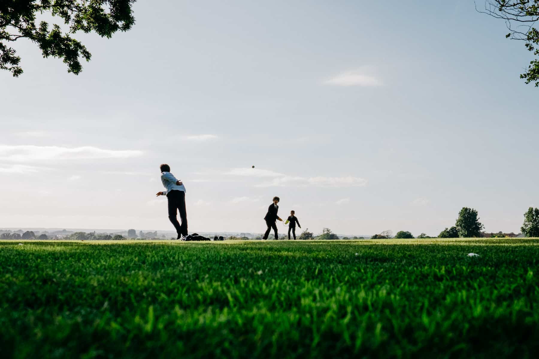 A beautiful day at West Tower A beautiful day at West Tower