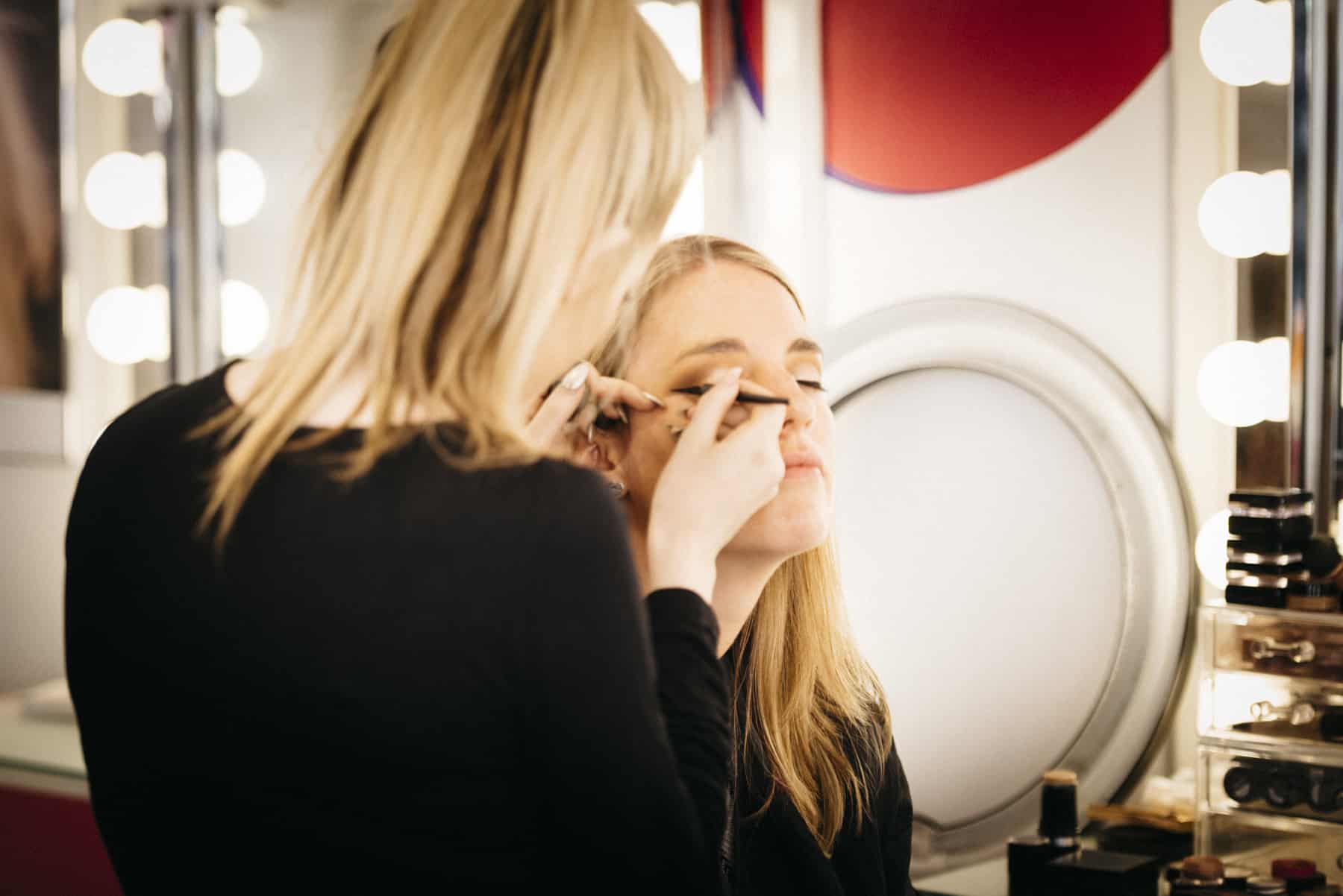 bridesmaid's make up