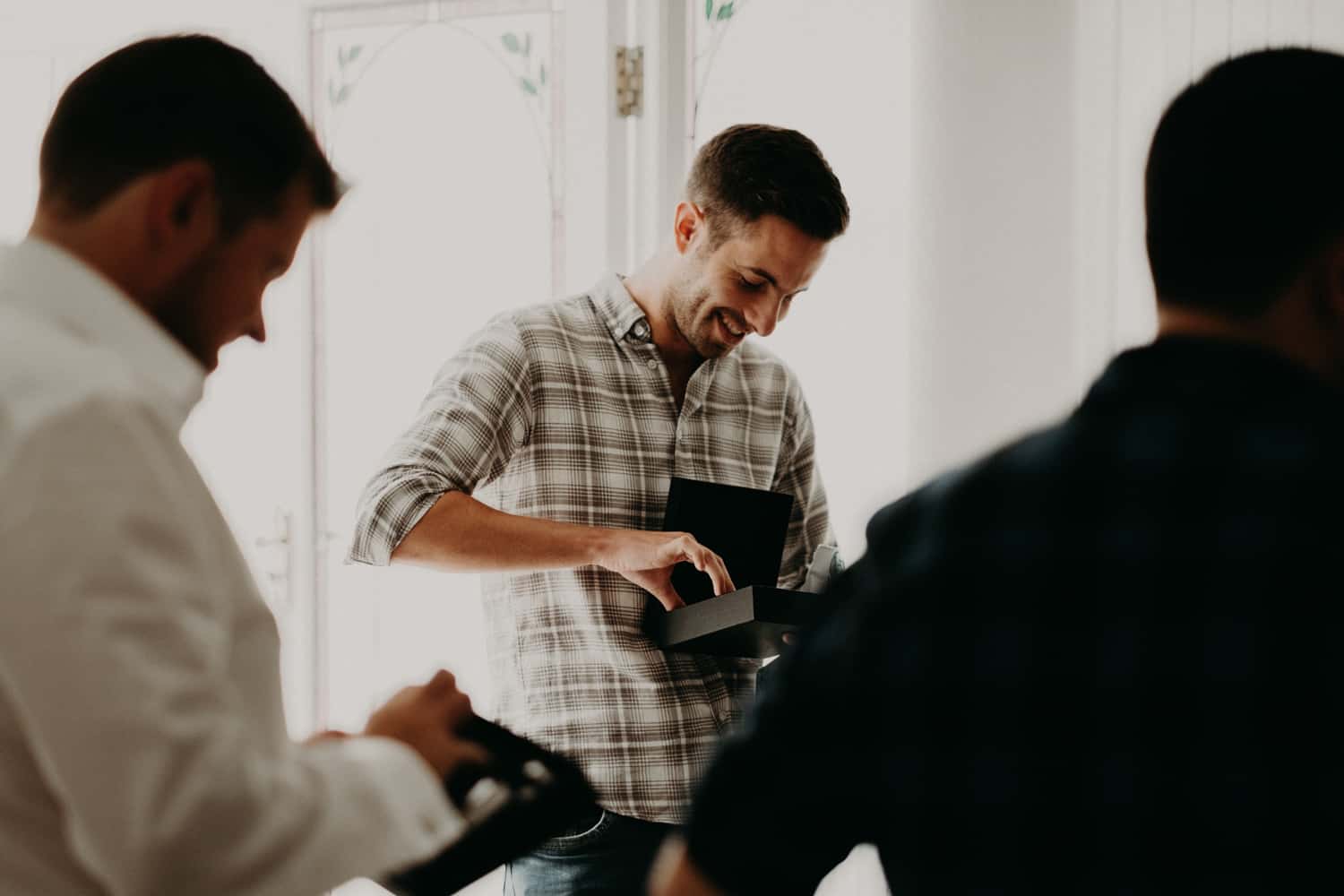groomsmen get presents
