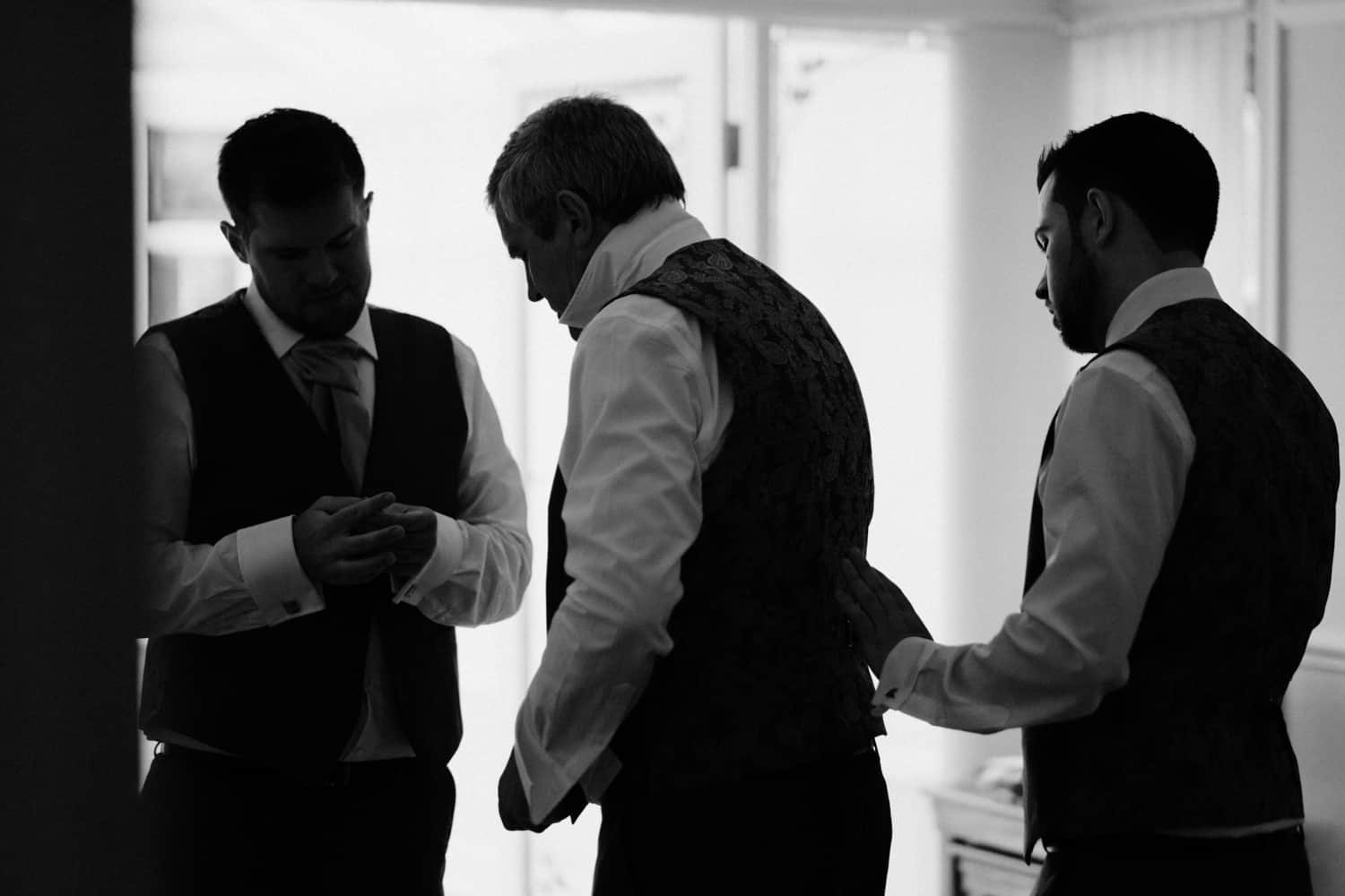 groomsmen preparations