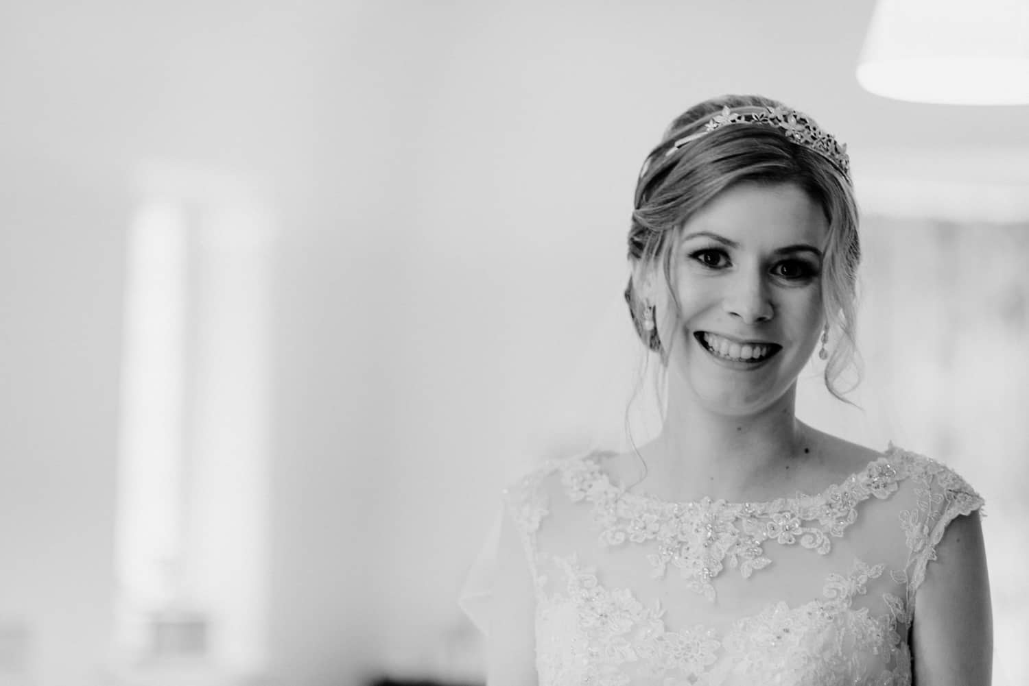 a beautiful bride portrait